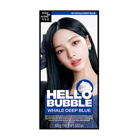 Hello Bubble 泡泡染髮劑<br>(4B 夜海寶藍色)