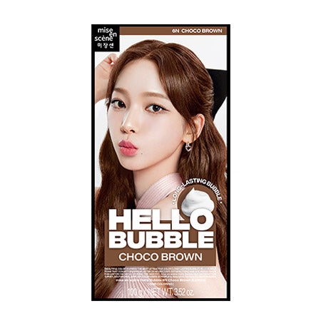 Hello Bubble 泡泡染髮劑<br>(6N 朱古力棕色)