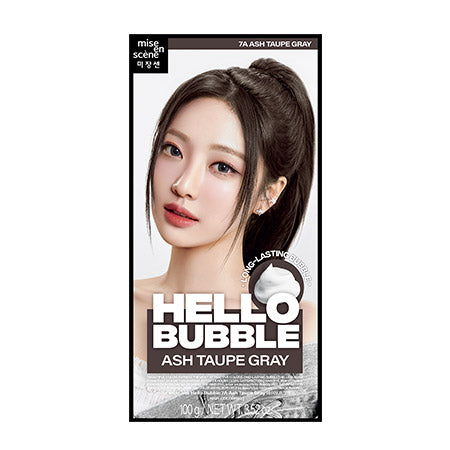 Hello Bubble 泡泡染髮劑<br>(7A 微霧灰棕色)